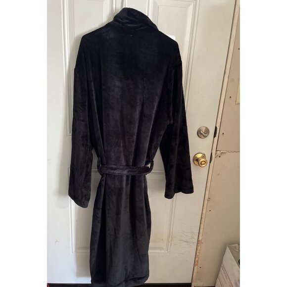 Goodfellow & Co. men’s black belted robe size L/XL - Picture 2 of 6